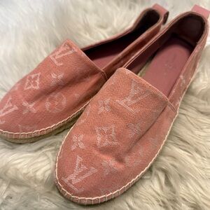 Replica Pink LV Espadrilles